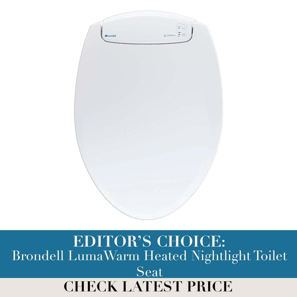 Brondell LumaWarm Heated Nightlight Toilet Seat
