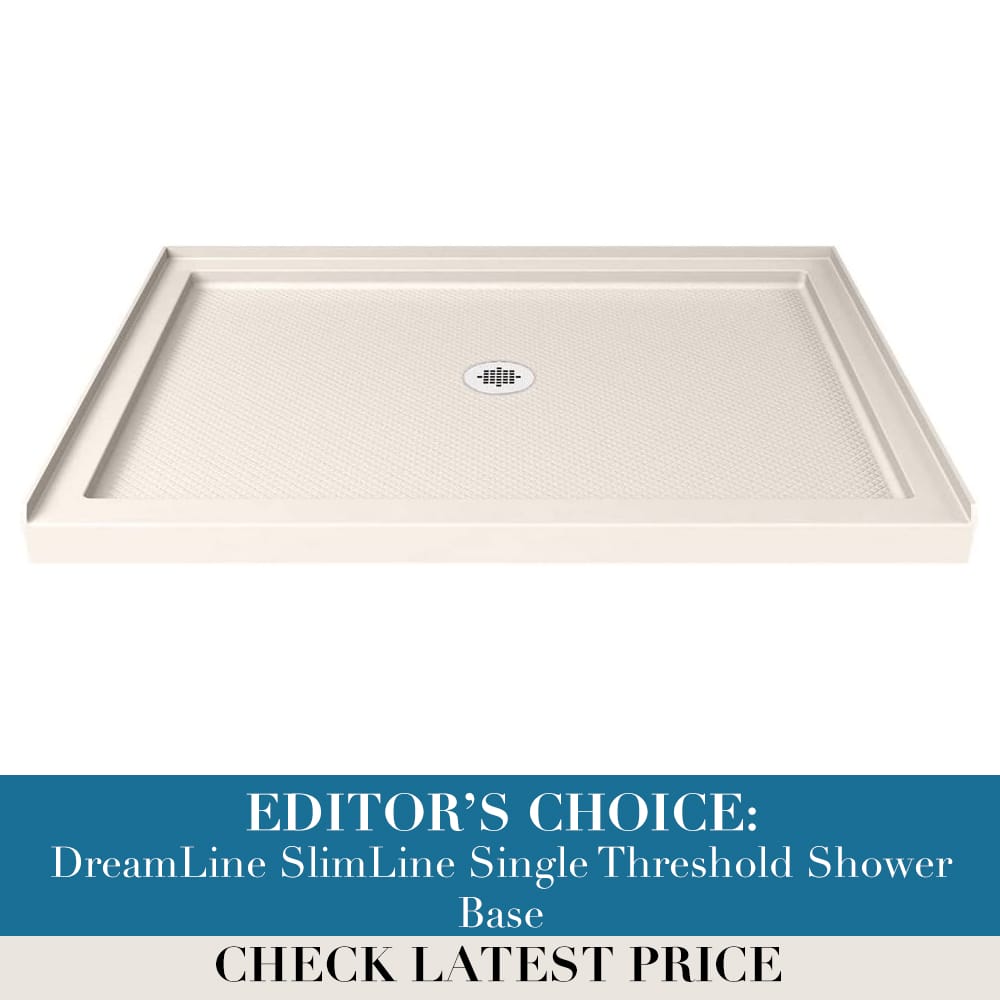 DreamLine SlimLine Single Threshold Shower Base