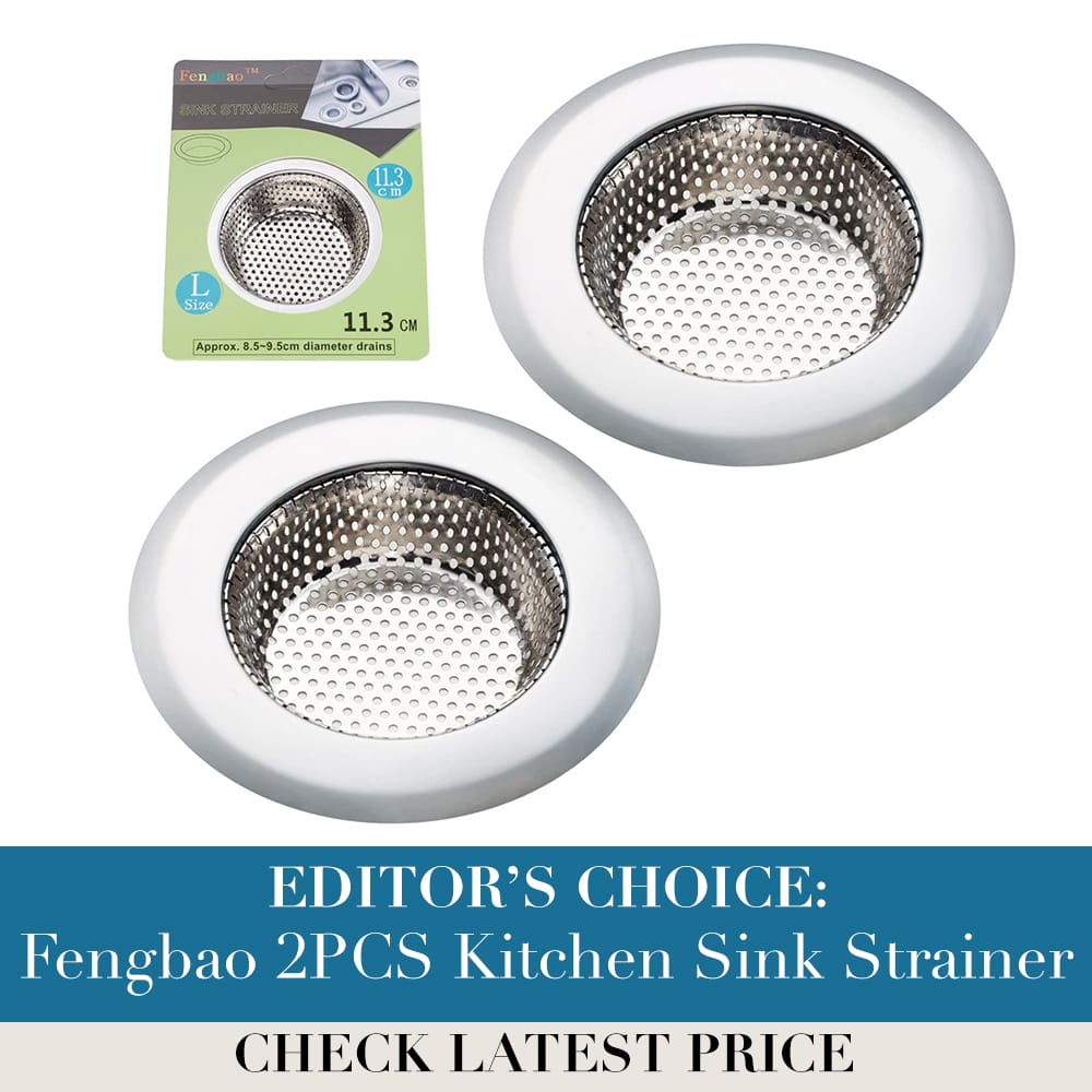 Fengbao 2PCS Kitchen Sink Strainer
