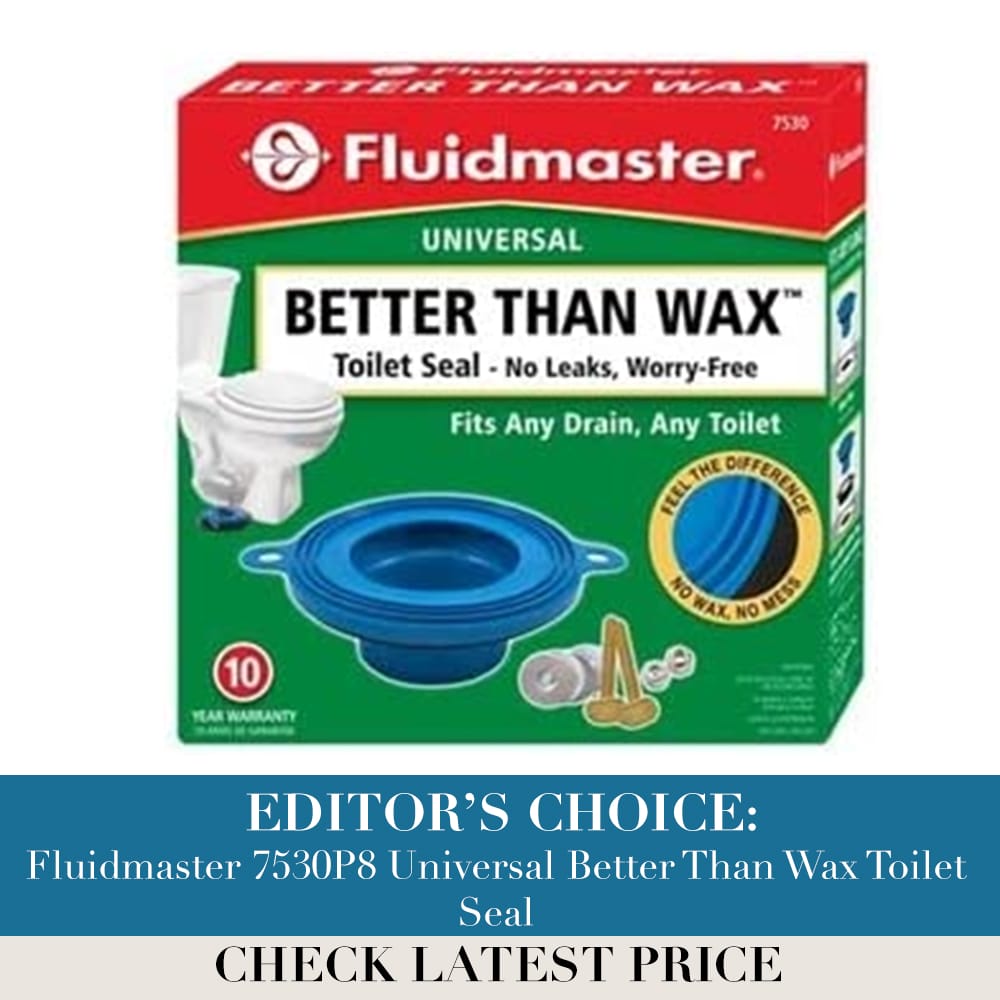 Fluidmaster 7530P8 Universal Better Than Wax Toilet Seal