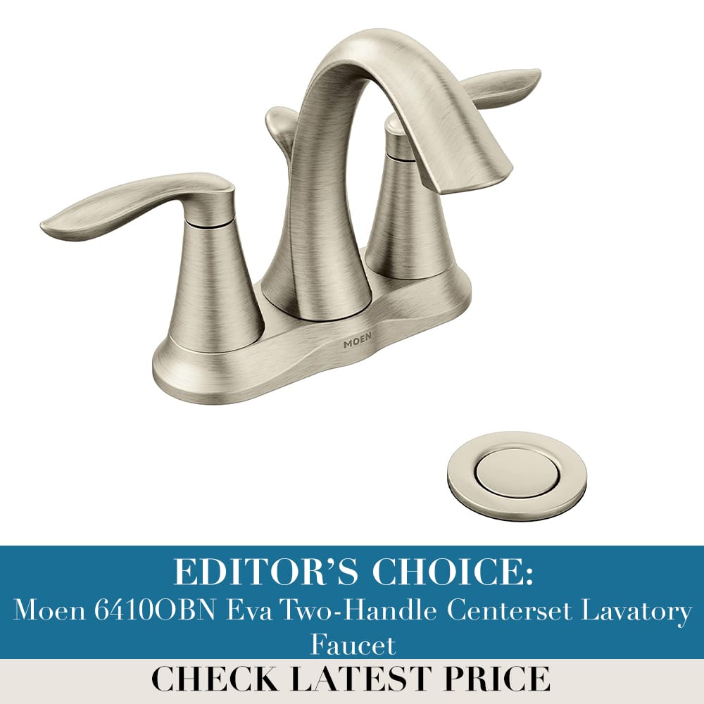 Moen 6410OBN Eva Two-Handle Centerset Lavatory Faucet