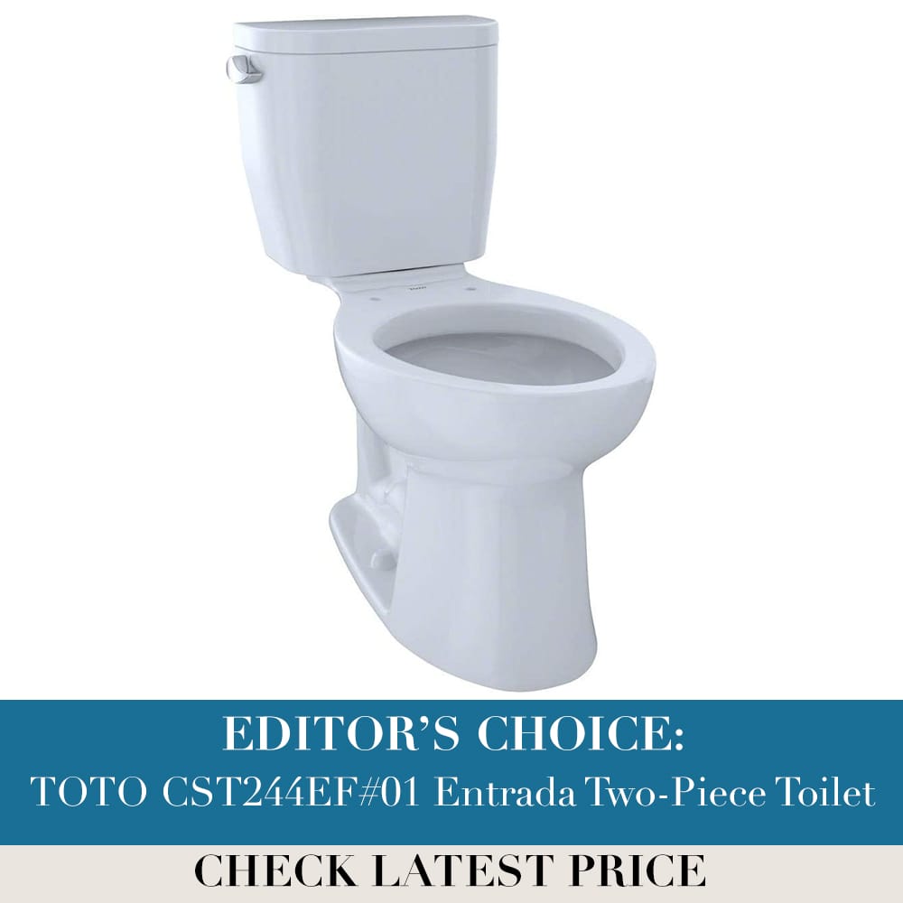 TOTO CST244EF#01 Entrada Two-Piece Toilet
