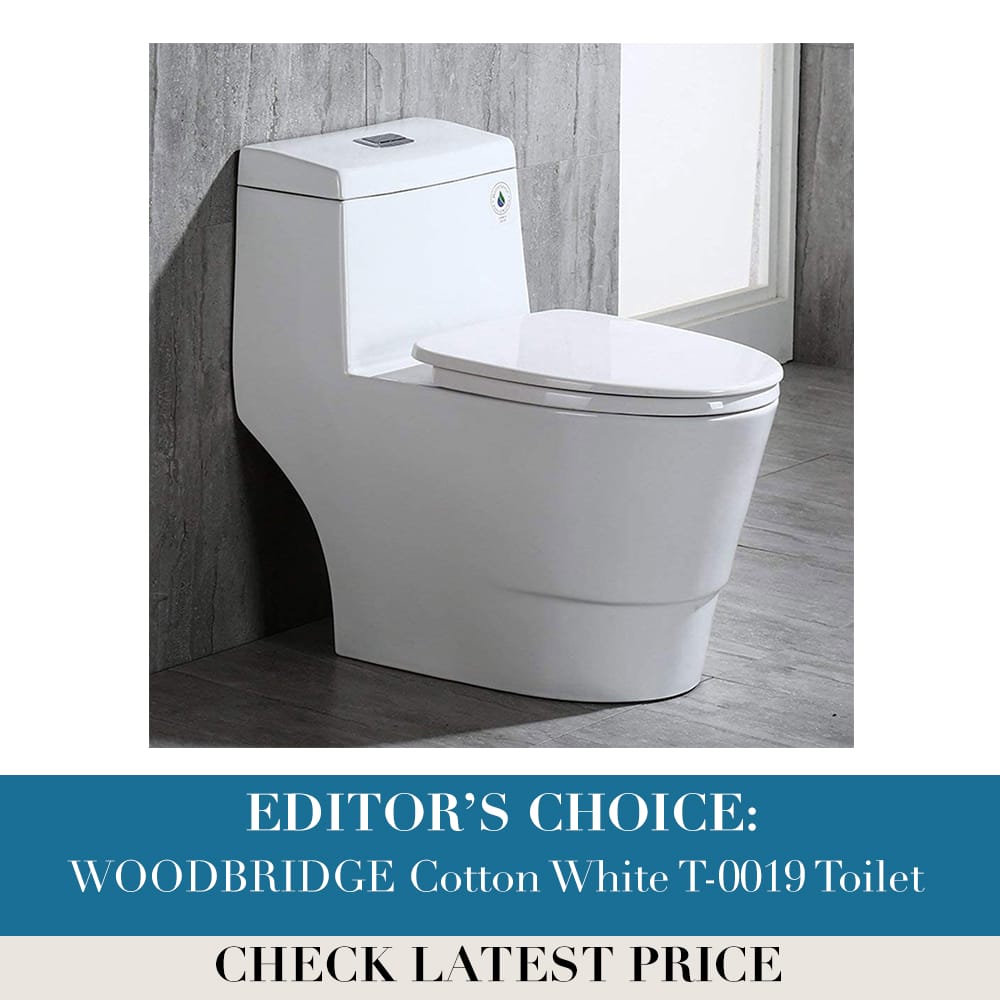 WOODBRIDGE Cotton White T-0019 Toilet