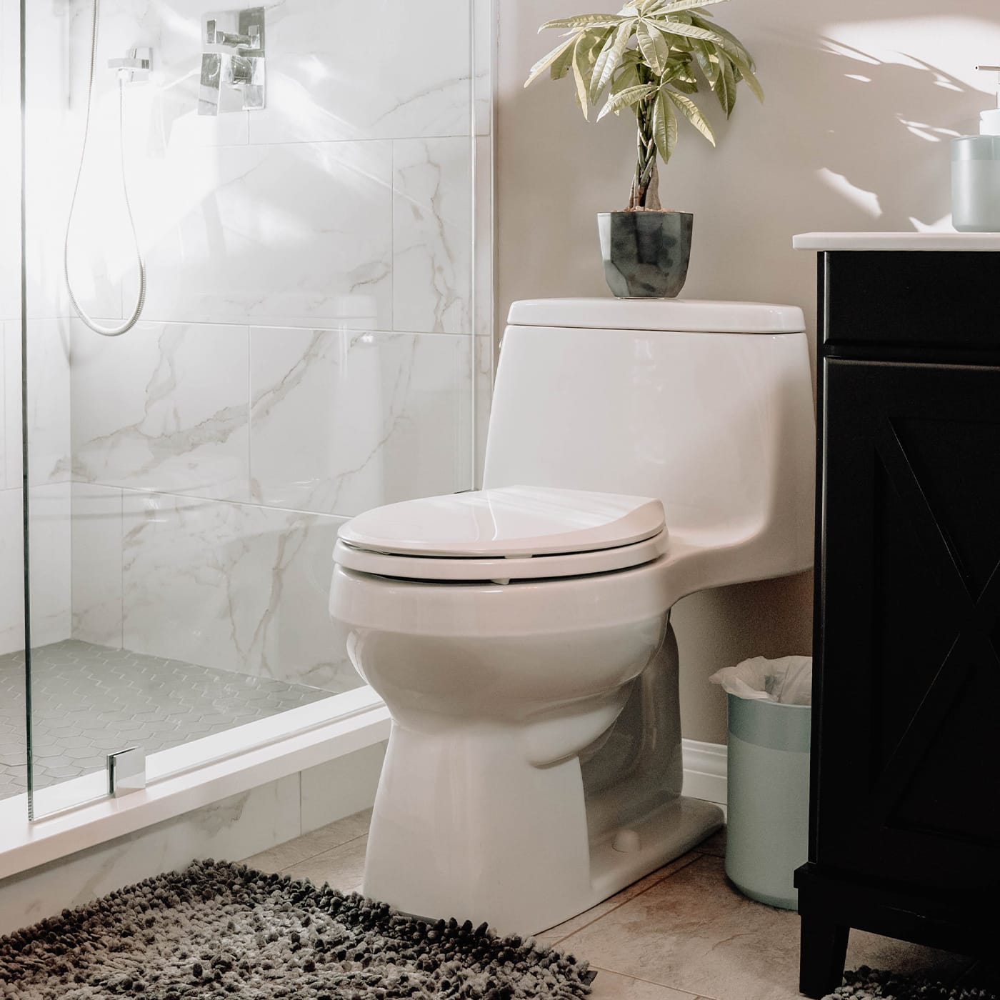 how to caulk a toilet