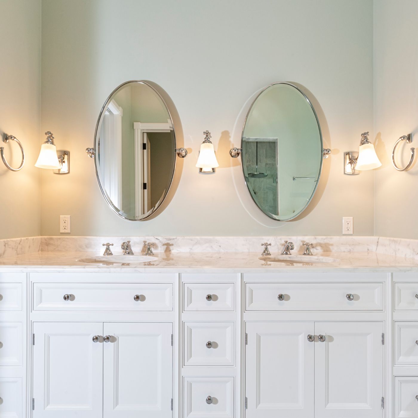 best bathroom double sink