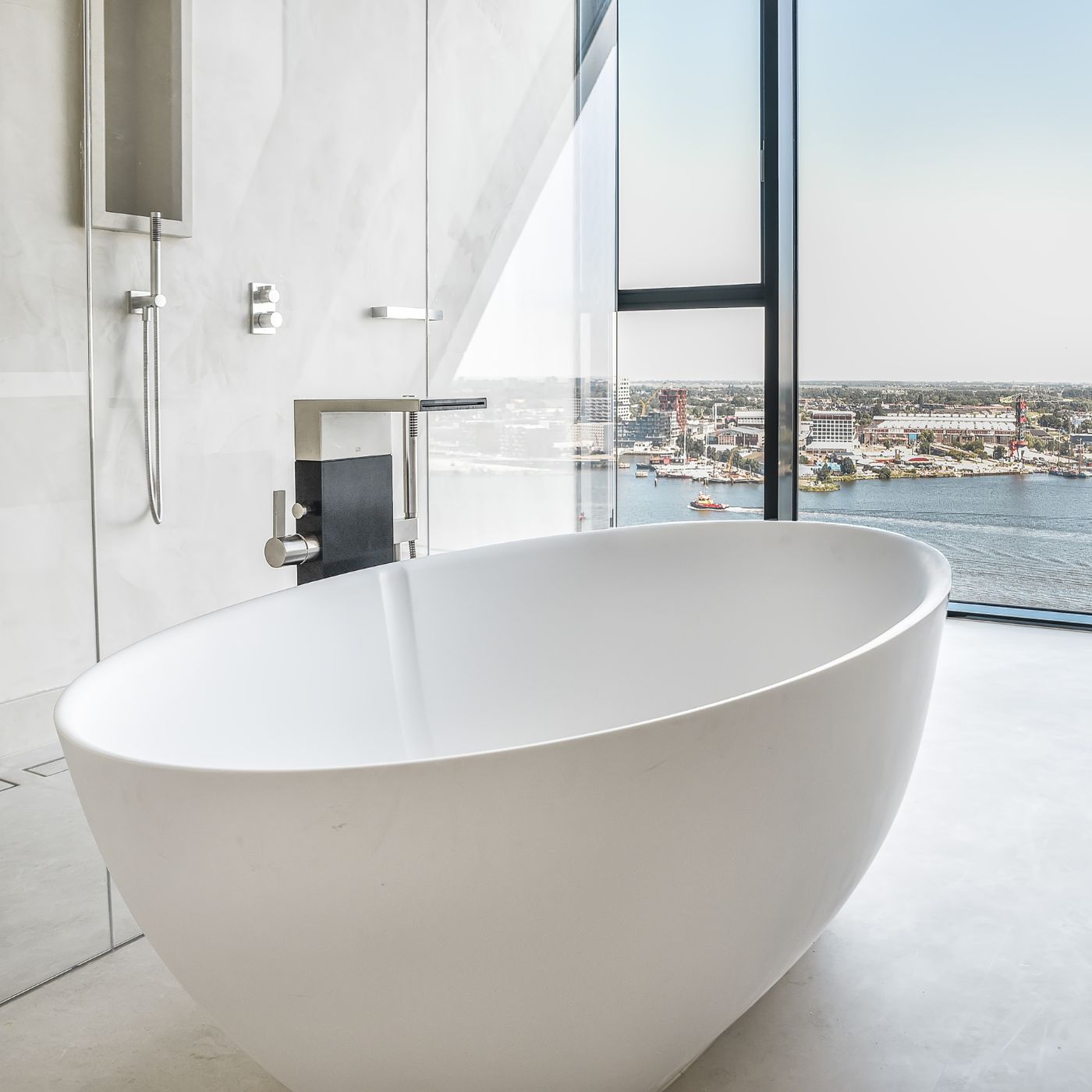 how to install a cast iron tub